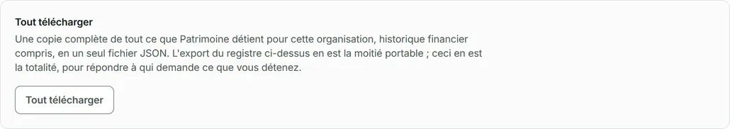 Appuyez sur Tout télécharger.